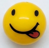 A/V Cap - Emoji, Tongue Out, Sold Individually