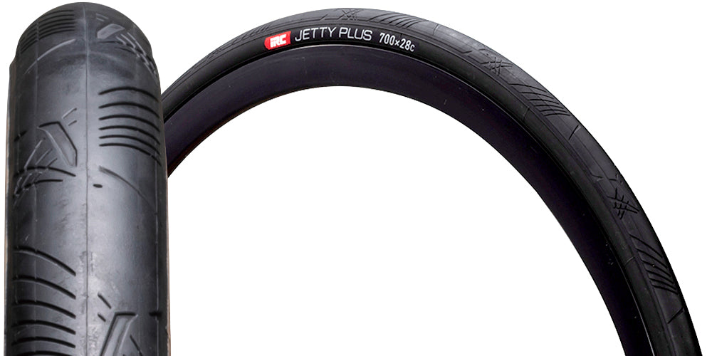 "NEW" - 700 x 32C | IRC Jetty Plus Urban Road Tyre | 32-622 | 60 TPI | 60-95 PSI | Folding Bead | Black