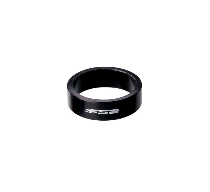 "NEW" - SPACER Spacer Alloy Anod Black 1.5"-5mm w/FSA logo,H2106A (bag of 10)