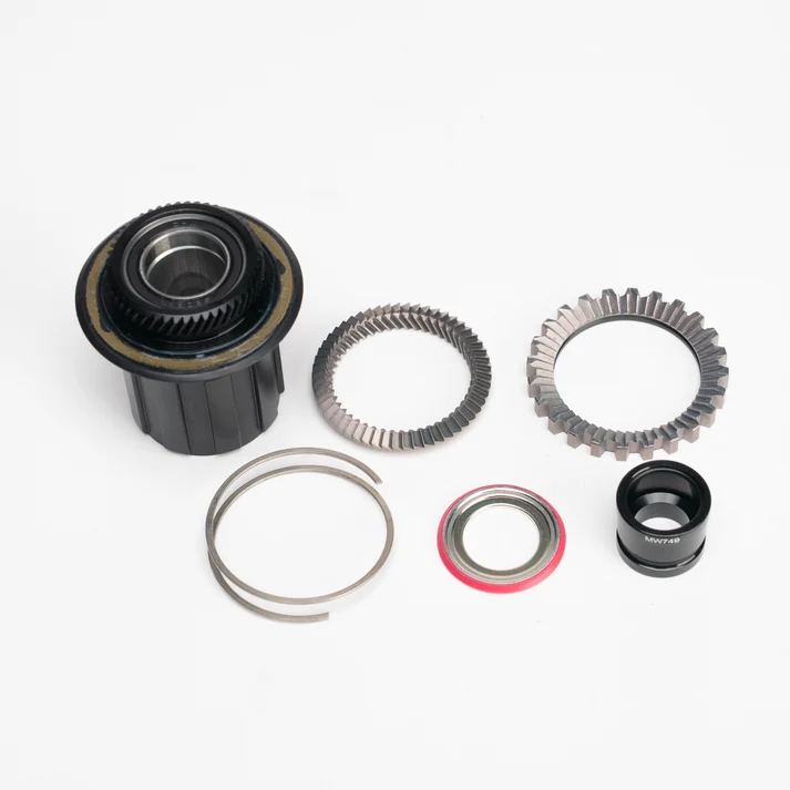 "NEW" - VISION Alloy Freehub for MTB PRS 72T Rear hub (X-900) SMN HG SB Black w/DS End cap, EL471 752-1154000050