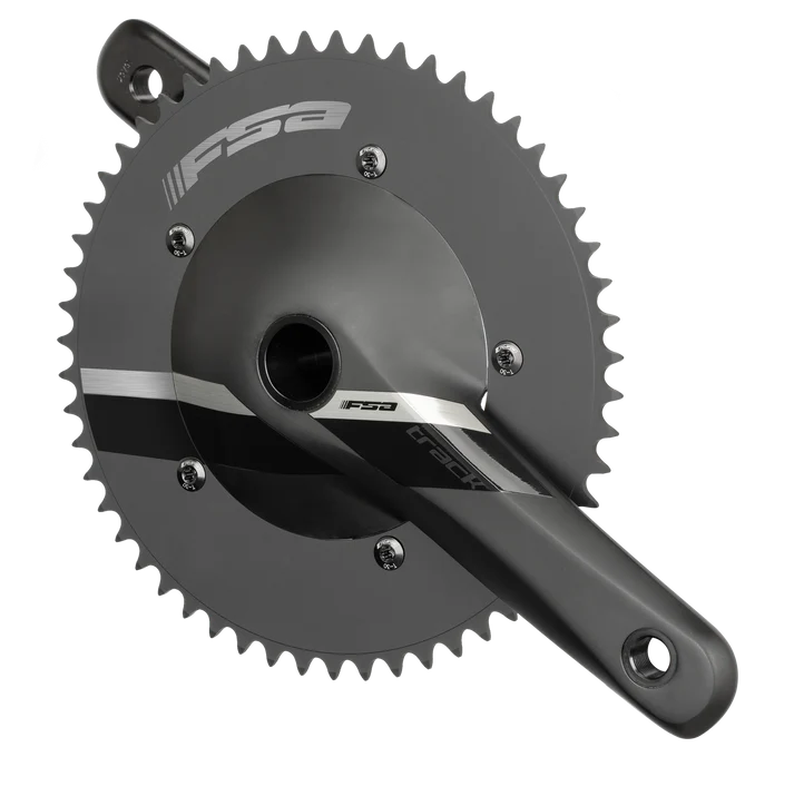 "NEW" - K-Force Track 1X BB386EVO Alloy 1/8" x49T 165mm Polished anod black FSA Logo w/o BB,CK-OS90C/86 312-0453642050