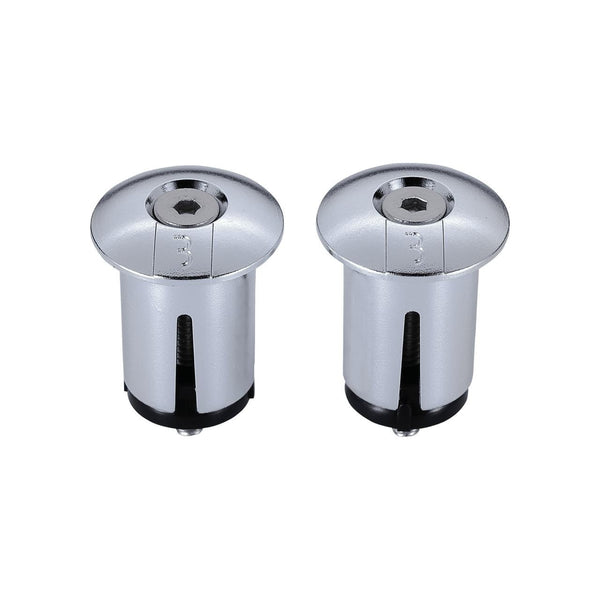 BHT-96.CH END CAPS SCREWON CHROME (2PCS)