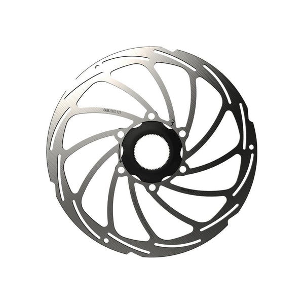 BBS-121-203 DISCBRAKE ROTOR CENTERSTOP SILVR 203MM