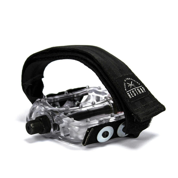 RESTRAP PEDAL STRAPS – DIAGONAL (BLACK)