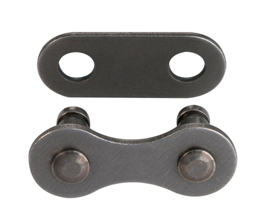 CONNECTING LINK for Single Speed- 1/2 x 1/8-, Card of 2, KMC, Grey - Z410SO