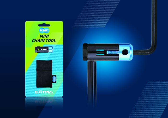 KMC Mini chain tool Quality tool fits most chains, with Hex wrench and Neoprene bag