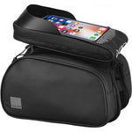 SAHOO  Top Bar Bag with removable Phone Holder, top tube mount, attach phone holder