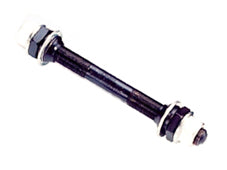 AXLE - Front BMX, 3/8" x 26T x 140mm, with Cone & Nut
