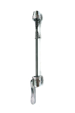 SKEWER  Front, 128mm, Q/R, Steel, SILVER  (NOT to be used with Disc brake bicycles)