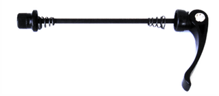 SKEWER  Rear, 170mm, Q/R, Cr-mo Axle Alloy Lever, BLACK