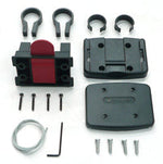BRACKET SET - Q/R Bracket Set, With Fixed Clip, Fits 31.8mm Diameter Handlebar