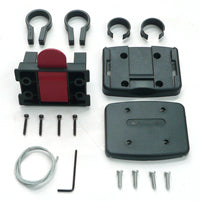 BRACKET SET - Q/R Bracket Set, With Fixed Clip, Fits 31.8mm Diameter Handlebar