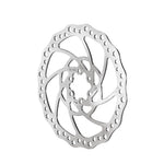 DISC ROTOR - Tektro, 180mm, T:2.3mm, stainless, w/T25 torque 6  s - Use only with 2.3mm calipers