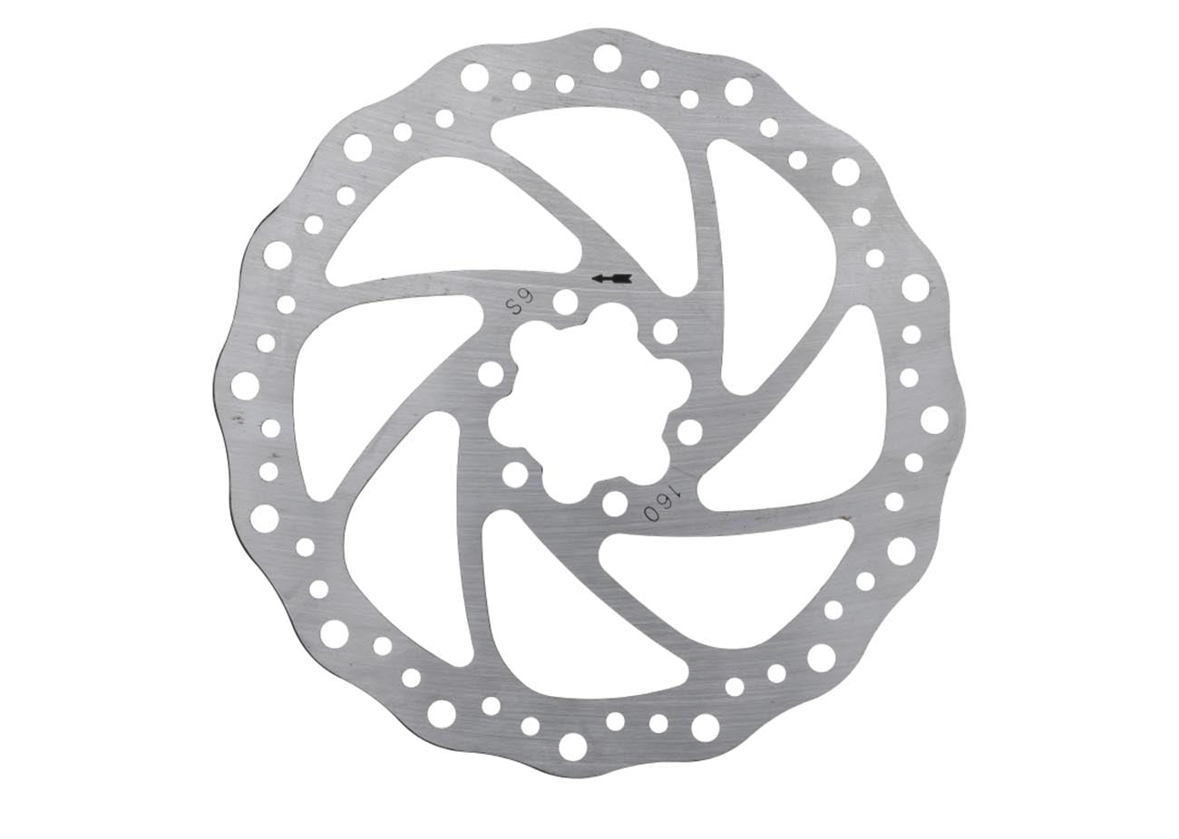 BRAKCO DISC ROTOR  140mm, Includes bolts, Wave design