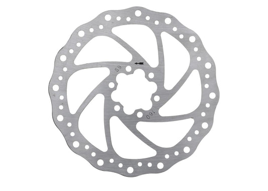 BRAKCO DISC ROTOR  140mm, Includes bolts, Wave design