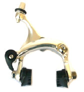 BRAKE - Promax Caliper Road Brake, 39-49mm Reach, Dual Pivot, Alloy, Q/R, Recessed, SILVER (Rear Only)
