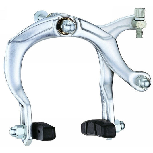 BRAKE - BMX Caliper Brake, 73-92mm Reach, Nutted, SILVER (Rear Only)