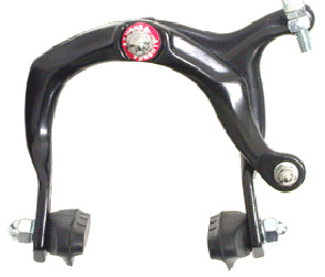 BRAKE - Alhonga BMX Caliper Brake Set, 67-85mm Reach, Alloy, Nutted, BLACK (Front & Rear)