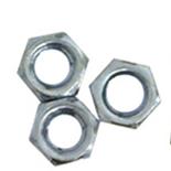 NUT - For Brake Bolts, Open Type, M5, C.P, SILVER (Bag of 20)