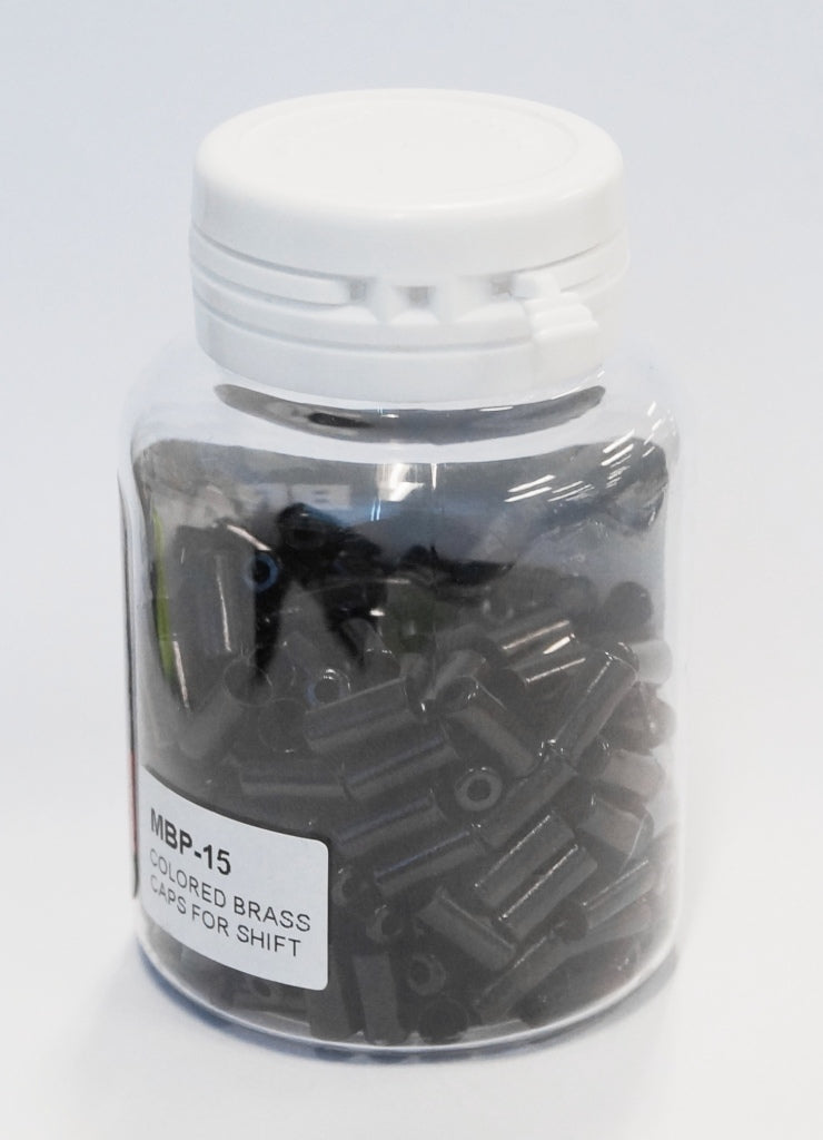 `A NEW ITEM - END CAP - Plastic End Cap For Gear, 4mm Dia, BLACK (Bottle of 150)