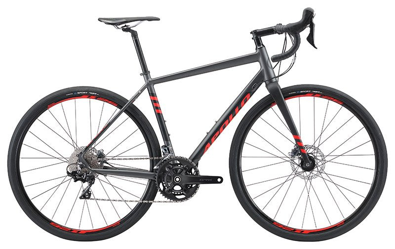Scout 10 Matte Charcoal/Black/Red