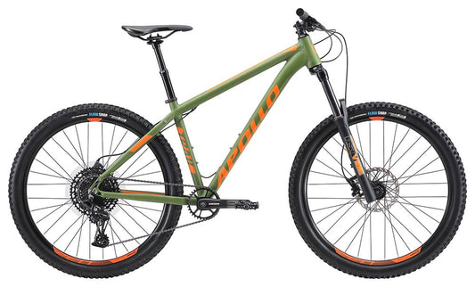 #Trail 30  Matte Green/Orange