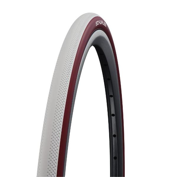Schwalbe Wheelchair Dunk King 24 x 1.00" (25-540) Evolution Line White/Bordeaux Colour