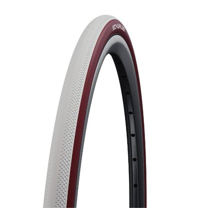 Schwalbe Wheelchair Dunk King 24 x 1.00" (25-540) Evolution Line White/Bordeaux Colour