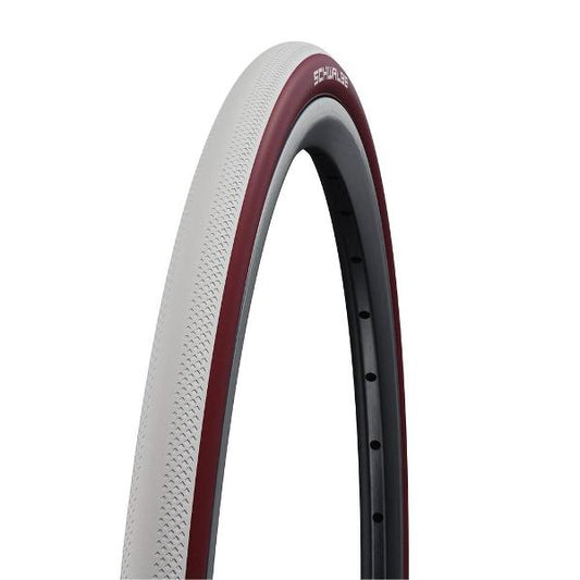 Schwalbe Wheelchair Dunk King 24 x 1.00" (25-540) Evolution Line White/Bordeaux Colour