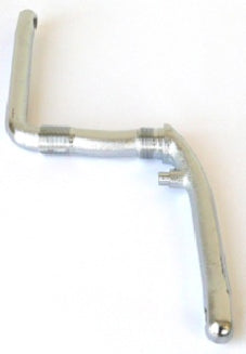 One Piece Crank, 140mm 5.1/2, with Pivot, CP SILVER