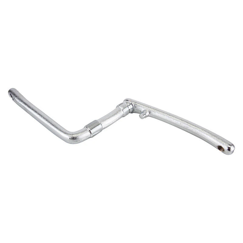 COMING SOON   One Piece Crank, 165mm 6.1/2, with Pivot, CP SILVER