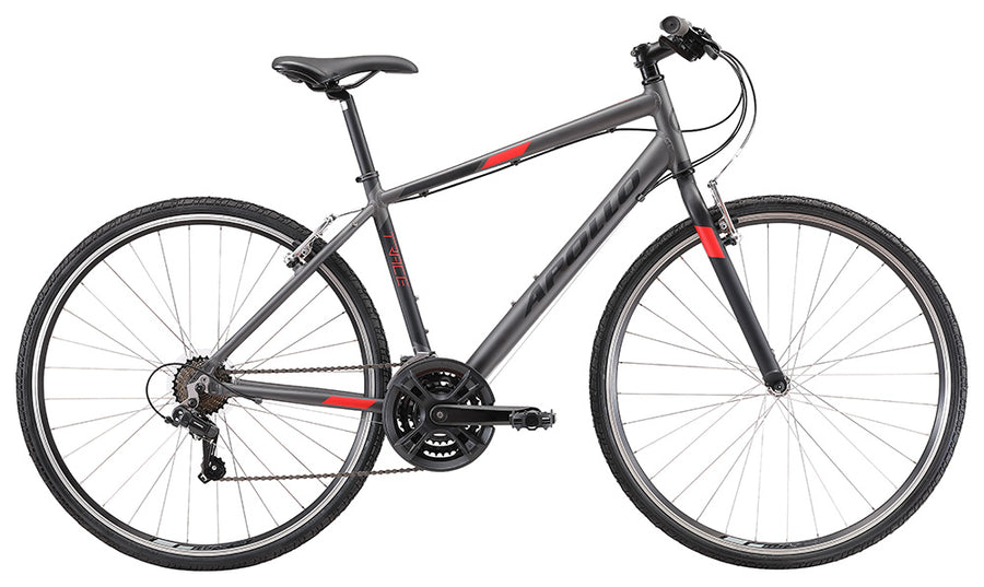 Trace 10 Matte Charcoal / Black / Red