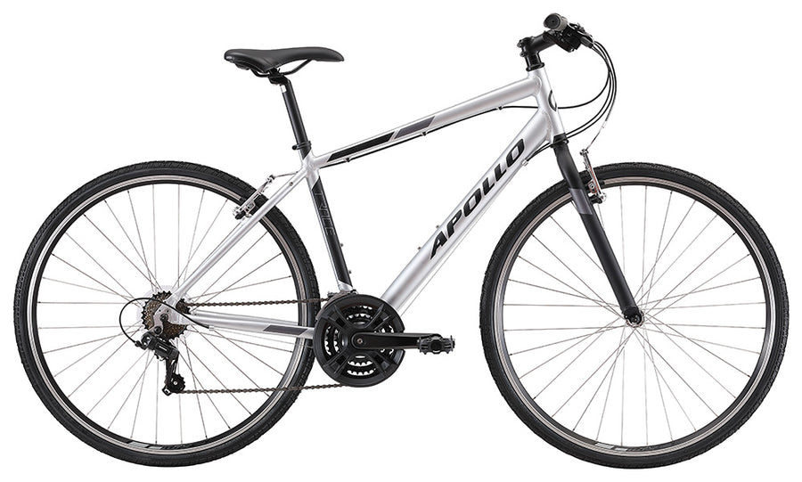 Trace 10 Matte Silver / Black