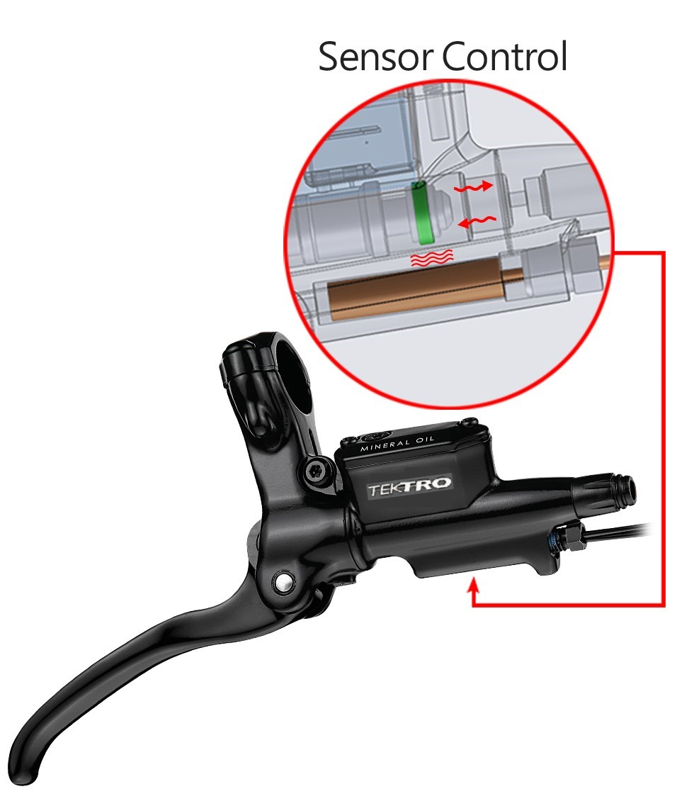 TEKTRO Ebike lever  Auriga E comp HDE500 with cable - LH & RH Compatible (No connector - Two wires)