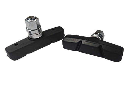 Brake shoes, 60mm, Black for U-brake and alloy rims, Quality Tektro product 985.13