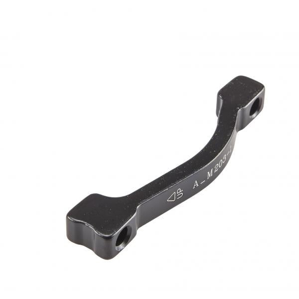 Adaptor post mount, Front Mod.A-12 compatible from Post Mount fork 180mm to 203mm rotor, with mount  s, Quality Tektro part