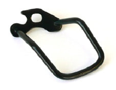 REAR DERAILLEUR PROTECTOR, SHORT CAGE, AXLE MOUNT, BLACK
