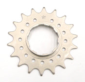 COG - For Cassette Hub, FLANGE CR-MO, 18T, 3/32, SILVER