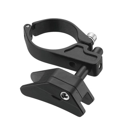 GUIDE for Chain, alloy, with plastic upper guard, black, dia.34.9mm  with adapter to dia.31.8mm