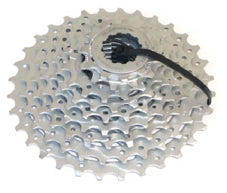 CASSETTE - 9 Speed, 11-32T, C.P. Quality Sunrace product