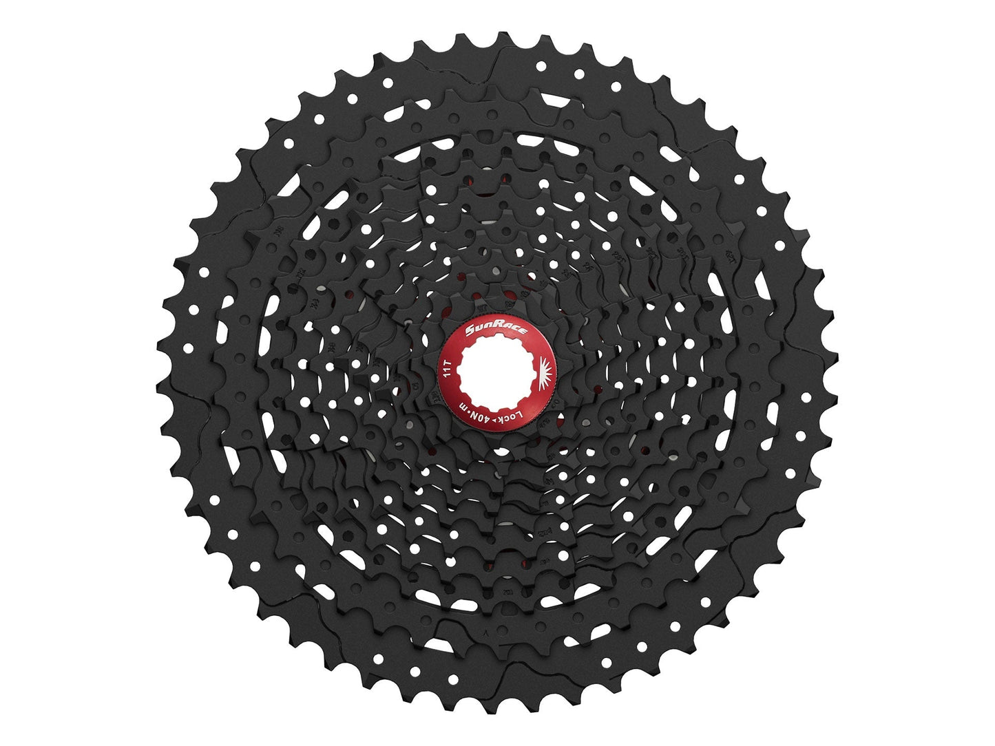 CASSETTE - 11 Speed, 11-51T, Black chrome, Quality Sunrace cassette