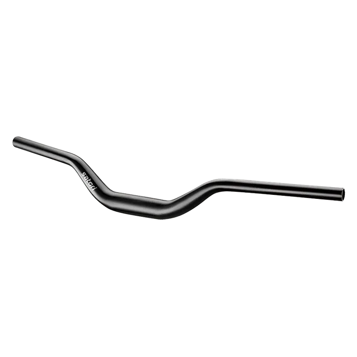 Handlebar, Dia 35.0mm, W: 800mm, rise: 55mm, backsweep, 8 deg, matt black