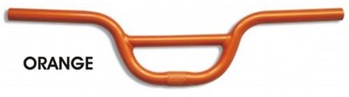 Handle Bar, "RETROSPECT", Urban/Fixie, 560mm, ORANGE (Bar Bore 25.4)  (Rise 100mm)
