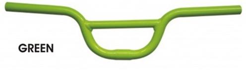 Handle Bar, "RETROSPECT", Urban/Fixie, 560mm, GREEN (Bar Bore 25.4)  (Rise 100mm)