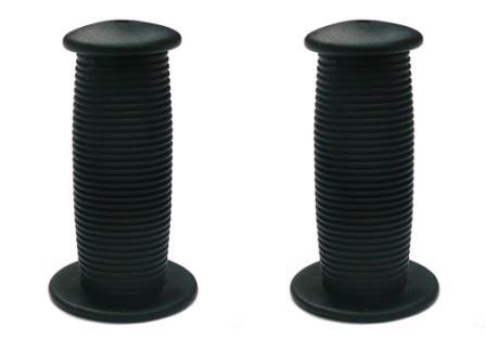 GRIPS  Mushroom, Tricycle, 70mm length, 18mm hole, BLACK, 3/4 x 3- 1/2 