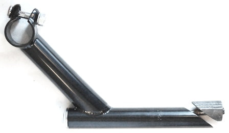 Quill Stem  --  120mm Ext, 30 Degree, 120mm Height., 22.2mm Dia., 25.4mm BB, Black