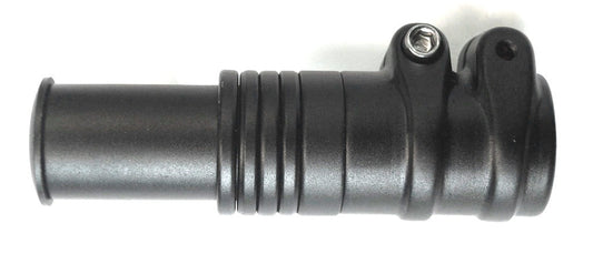 RISER for ahead stem  inc spacers, Kalloy, BLACK for 1 1/8 steerer tube, alternative to 3002