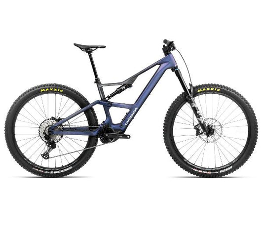 ORBEA RISE LT M20 630W MEDIUM TANZANITE CARBON VIEW - CARBON RAW