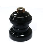 Headset 1 1/8 Black, threadless, for BMX, hollow cap, Neco, 