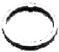 SPACER  Head set, lock washer type, 22.2mm, (Bag 4)  BLACK